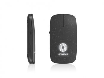 Беспроводная мышь c подсветкой «Pokket2 Eco», черный