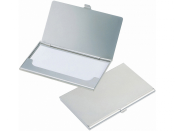 Визитница "Singapore", серебристый (Р)