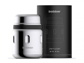 Термос для еды, вакуумный, бытовой, тм "bobber". Объем 0.7 литра. Артикул Jerrycan-700 Matte