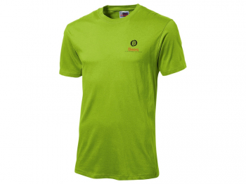 Футболка "Super club F" мужская, салатовый