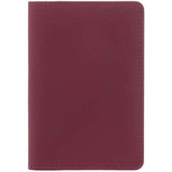 Обложка для паспорта Alaska, бордовая