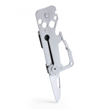 Мультиинструмент ROSECA, 13 функций,  алюминий/сталь нержавеющая