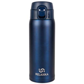 Термокружка Relaxika, синяя