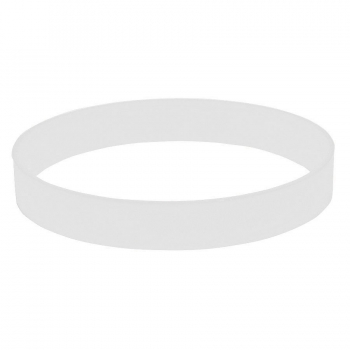 Браслет силиконовый FEST, 20 x 1,2 x 0,2 см, белый, силикон