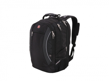 Рюкзак SWISSGEAR «SCANSMART», 17", полиэстер, 36х23х48 см, 40 л, черный