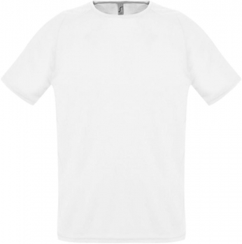 Футболка унисекс Sporty 140, белая