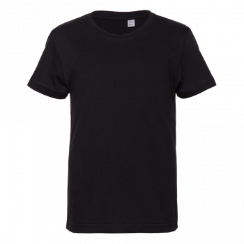 Футболка детская STAN хлопок 140, 06U, Чёрный,  (20)  (6 лет)