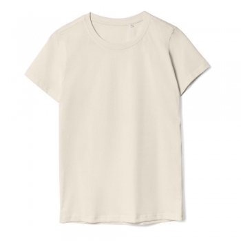 Футболка женская T-bolka Lady, молочно-белая