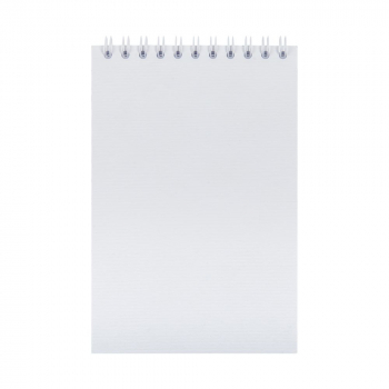 Блокнот Nettuno Mini в клетку, белый