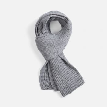 Шарф Nordkyn, светло-серый меланж