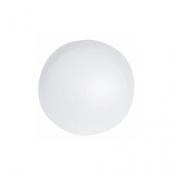 SUNNY Мяч пляжный надувной, белый, 28 см, ПВХ