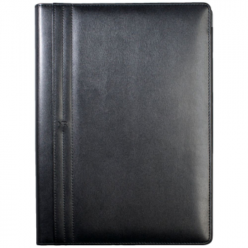 Папка Club с блокнотом А4, черная