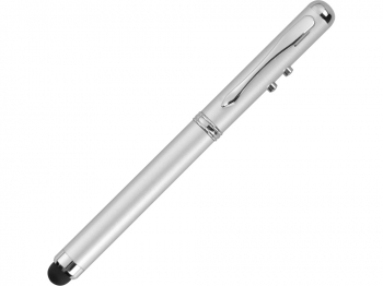 Ручка-стилус "Каспер" 3 в 1, серебристый