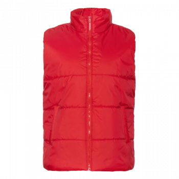 Жилет унисекс STAN утепленный таффета 210T,200, 84, Красный,  (14)  (50/L)