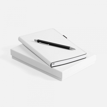 Набор White Shall, бело-черный