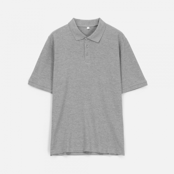 Рубашка поло унисекс Upswing, серый меланж