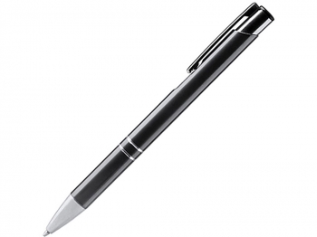 Шариковая ручка SIMON из переработанного алюминия, темный свинец