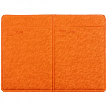 Обложка для автодокументов Devon Light, оранжевая