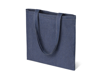 Джинсовая сумка-шоппер "Indigo"  с широкими лямками