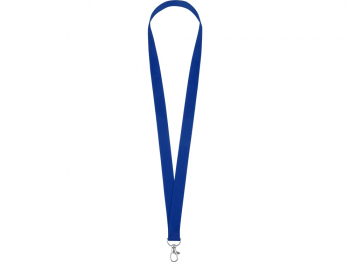 Ланьярд с карабином, синий