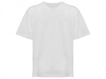 Детская футболка оверсайз «Liyon», белый