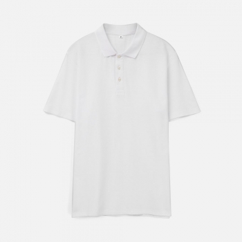 Рубашка поло унисекс Tervise, белая