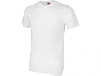 Футболка Club мужская, без боковых швов, белый