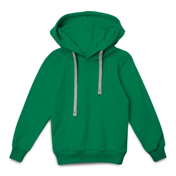Толстовка с капюшоном детская Kirenga Kids, зеленая
