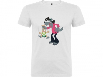 Футболка "Ну, погоди!» детская, белый