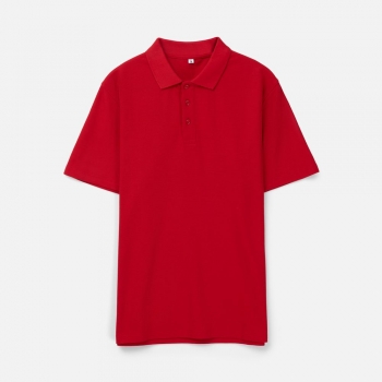 Рубашка поло унисекс Tervise, красная