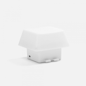 Светильник с подставкой для смартфона Knoppi, белый