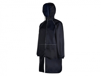 Дождевик "Sunshine" со светоотражающими кантами, темно-синий, размер  XS/S