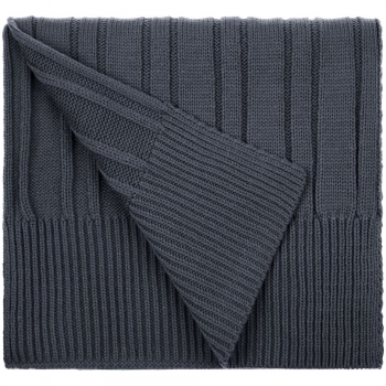 Шарф Knit Beat, серый (графит)