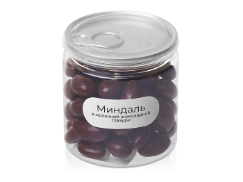 Миндаль в молочной шоколадной глазури, 140 гр