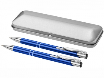 Набор "Dublin": ручка шариковая, карандаш механический, ярко-синий