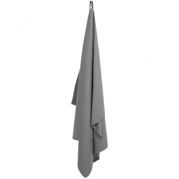 Полотенце спортивное Hard Work, серое