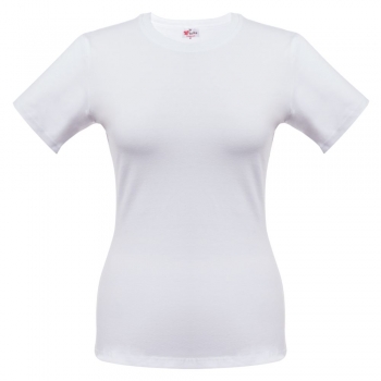 Футболка женская T-bolka Stretch Lady, белая