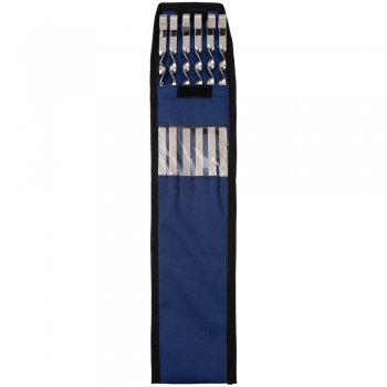 Набор шампуров в чехле Bower, синий