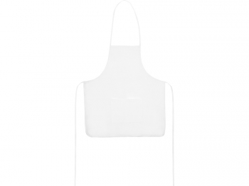 Фартук, белый, плотность 80г/м2