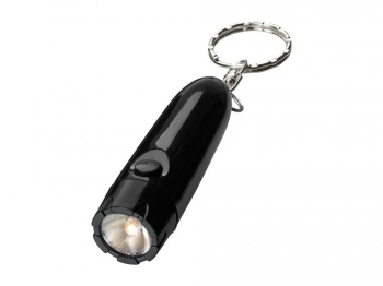 Брелок-фонарик "Bullet", синий прозрачный