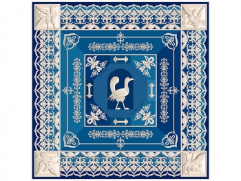 Платок "Птица дивная"