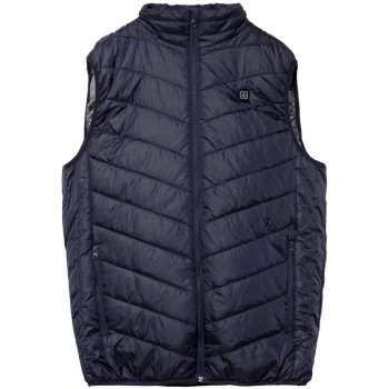 Жилет с подогревом Thermalli Valmorel, темно-синий