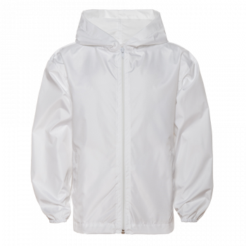 Ветровка детская 59J_Белый (10) (10 лет/10)