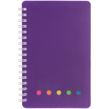 Блокнот Stick, фиолетовый