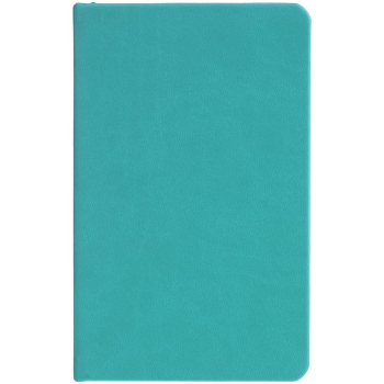 Блокнот Cluster Mini в клетку, бирюзовый