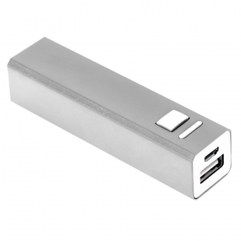 Универсальный аккумулятор "Thazer" (2200mAh), серебристый, 9,4х2,2х2,2 см,металл, шт