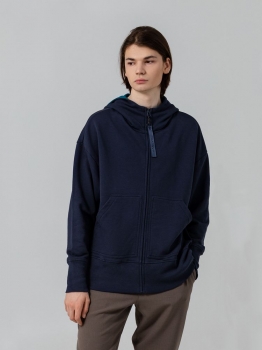 Толстовка унисекс Kosmos 1.0, темно-синяя