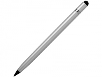 Вечный карандаш "Eternal" со стилусом и ластиком, серебристый
