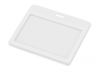 Бейдж Show mini Flat 98 *78 мм (внут.размер  85*54 мм), белый