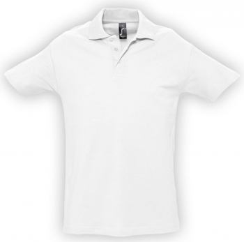 Рубашка поло мужская Spring 210, белая